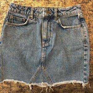 Anine Bing Denim Skirt